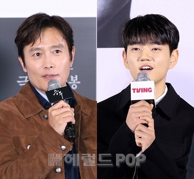이병헌, 김강훈/사진=민선유 기자