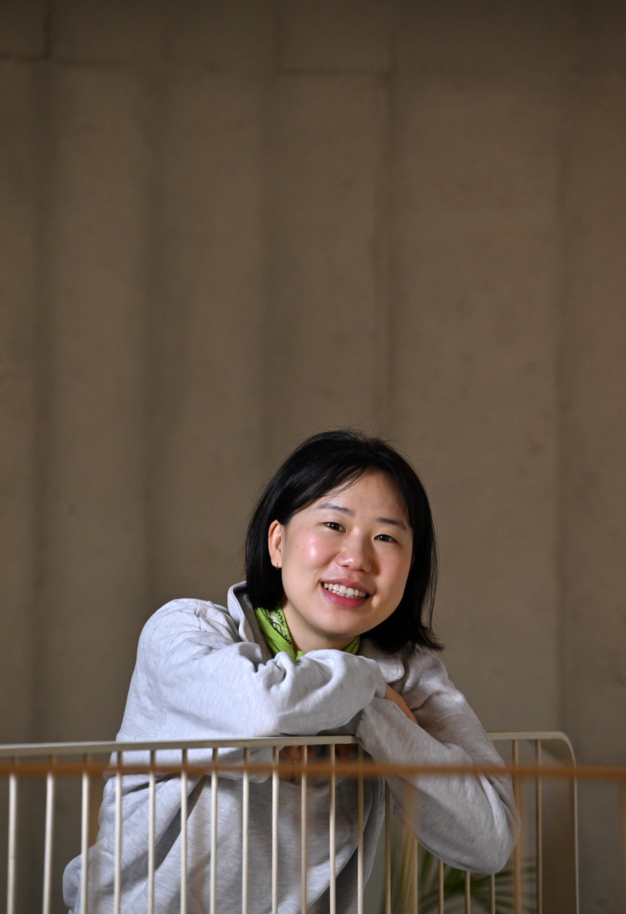 Brunch restaurant Achim Provision CEO Youn Jin poses for a photo ahead of her interview with The Korea Herald on March 12. (Im Se-jun/The Korea Herald)