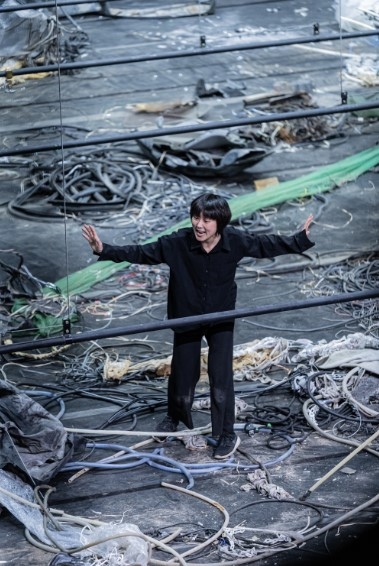 Actress Bae Seon-hui performs in "Hometown to Come" at the National Museum of Modern and Contemporary Art, Korea. (MMCA)