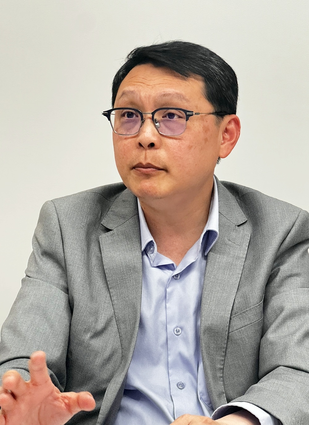 Boon Sian Chai, managing director and vice president of international markets at Trip.com Group, speaks with The Korea Herald during an interview at the group’s Seoul office on March 25. (Trip.com Group)