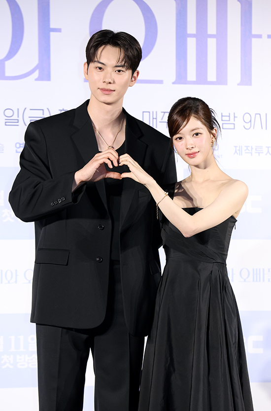 이채민, 노정의/사진=민선유 기자