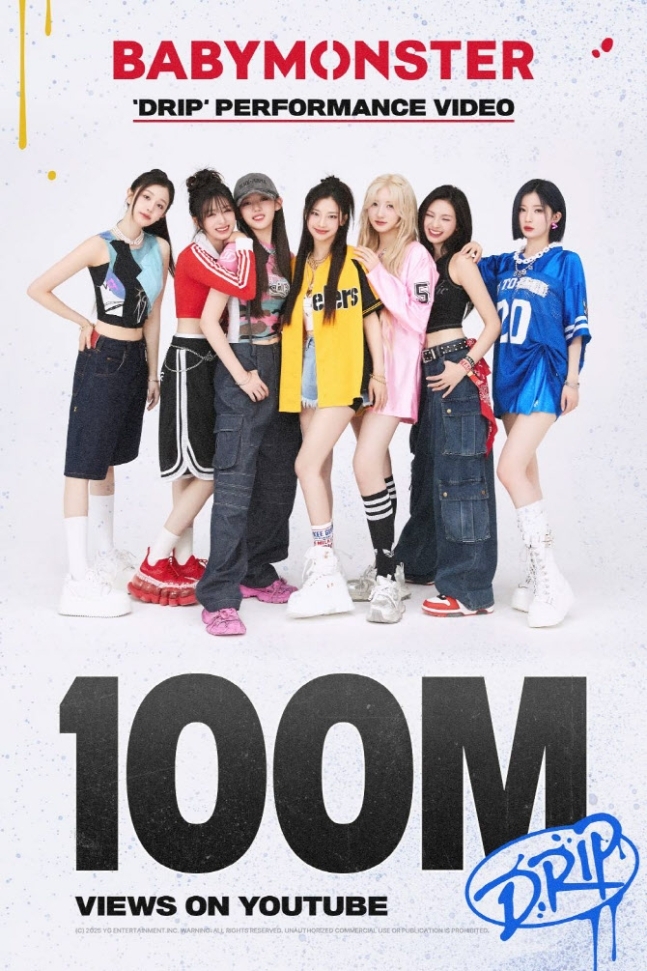 Babymonster logs 100m views with 'Drip' dance video - The Korea Herald
