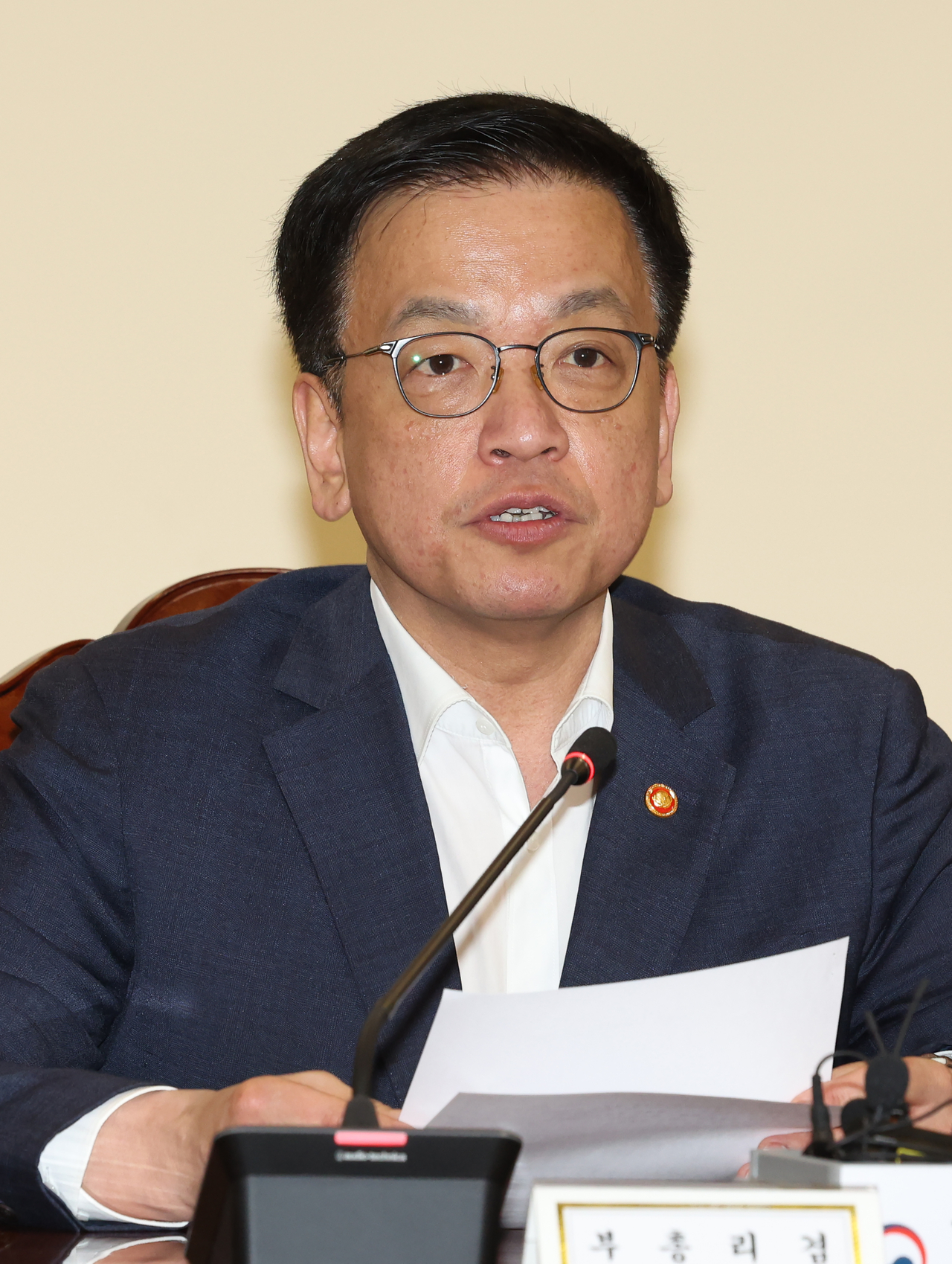 최상목 경제부총리 겸 기획재정부 장관［연합］