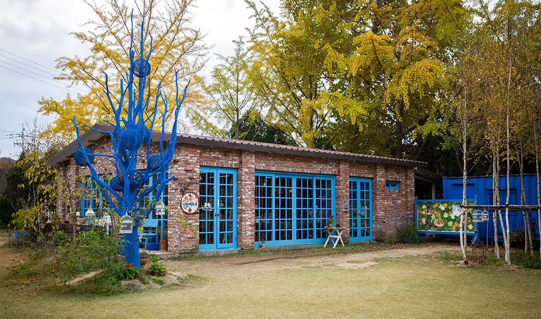 Ami Art Museum, a former elementary school in Dangjin, South Chungcheong Province. (Ami Art Museum)