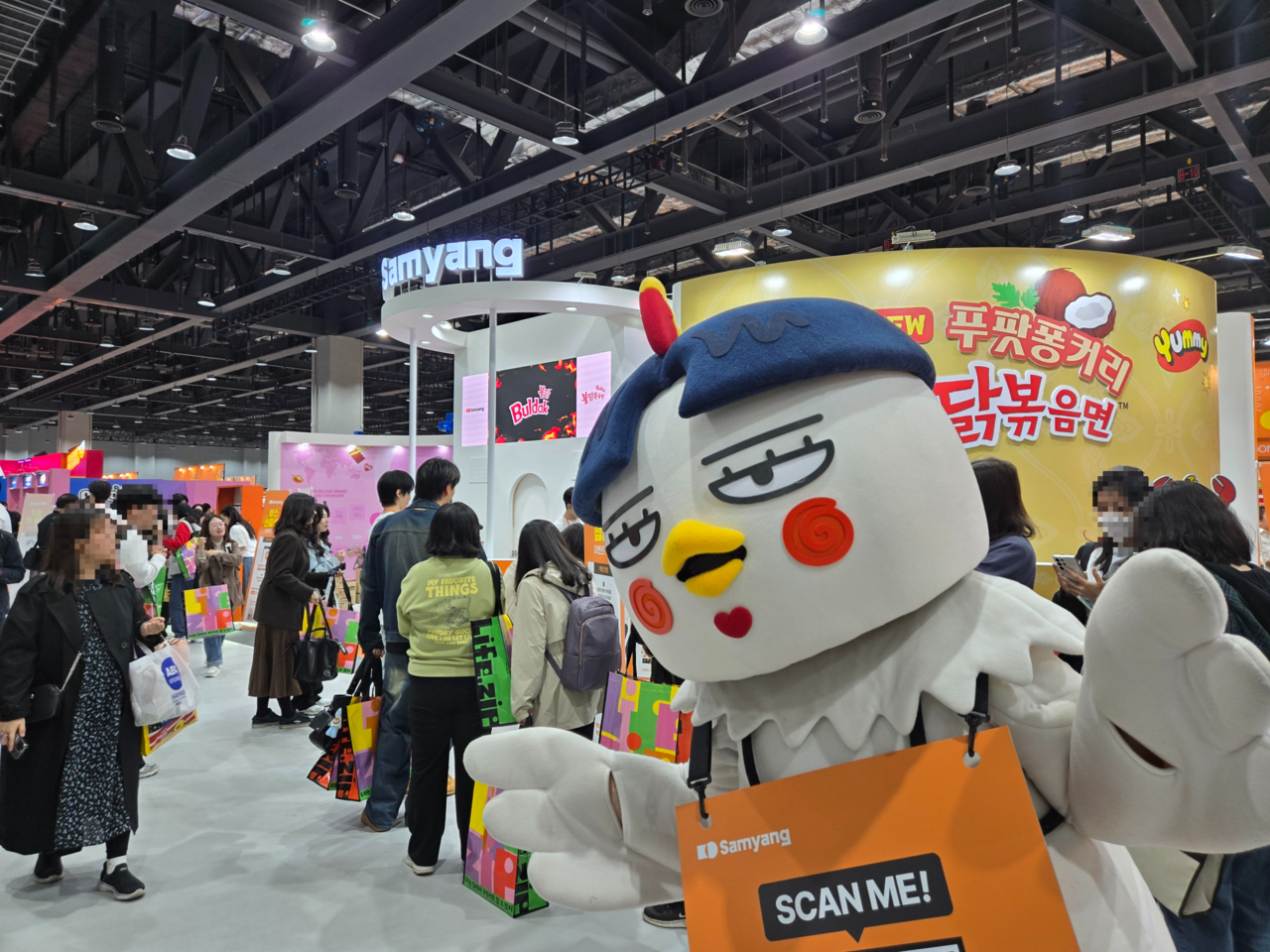 4일 서울 강서구 코엑스 마곡에서 열린 ‘2025 대한민국 라면박람회’ 현장. 정석준 기자