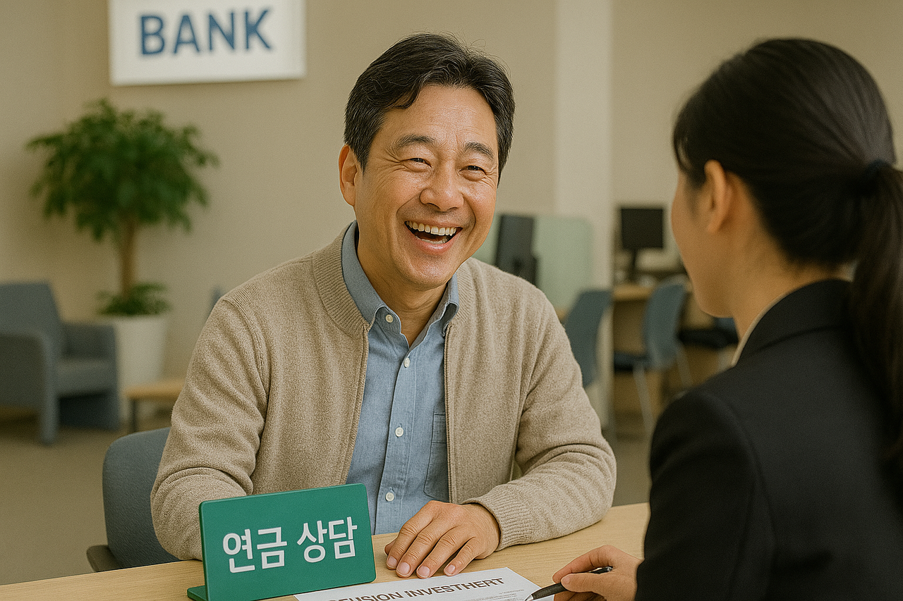 은행에 맡긴 퇴직연금으로도 증권사 못지않은 수익을 올린 사람들이 있다. 원금보장 상품만 고집하지 않고, ETF와 채권, TDF까지 적극적으로 활용한 ‘은행 연금 고수’들이다. 이들은 어떻게 연금을 굴렸을까. [챗GPT를 이용해 제작함]