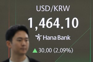 Korean won again nears 1,470 won mark amid Trump tariff shockwave