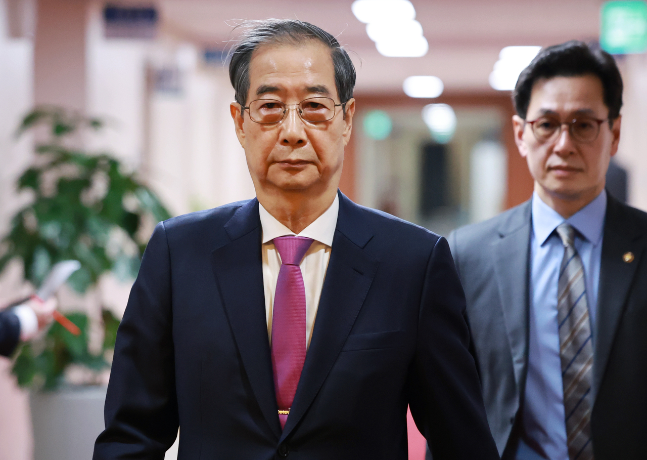 South Korean acting President Han Duck-soo (Yonhap)