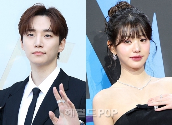 이준호, 장원영/사진=민선유 기자