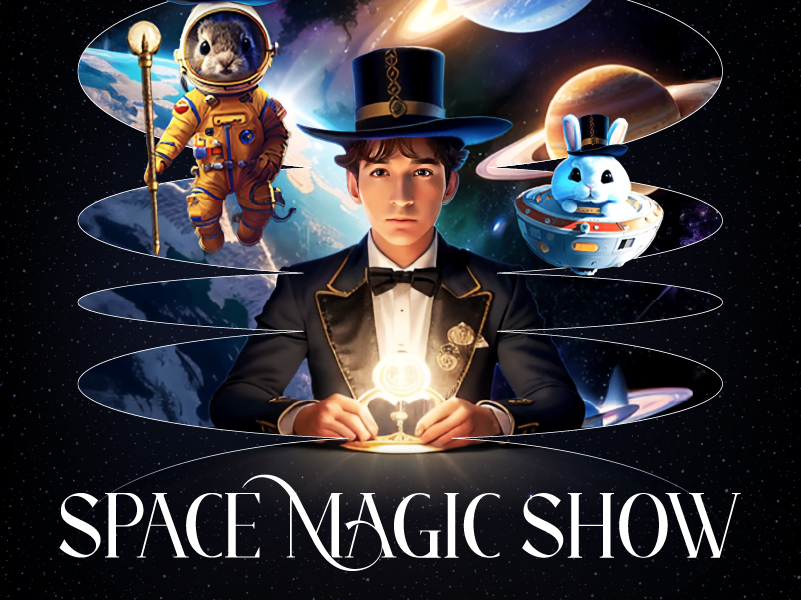 Promotional image for "Space Magic Show" (Mayfield Hotel Seoul)