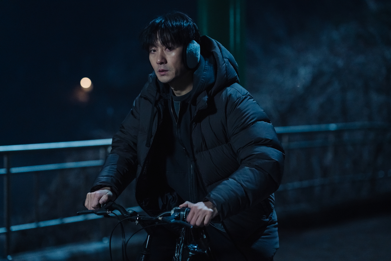 Park Hae-soo in "Karma" (Netflix)