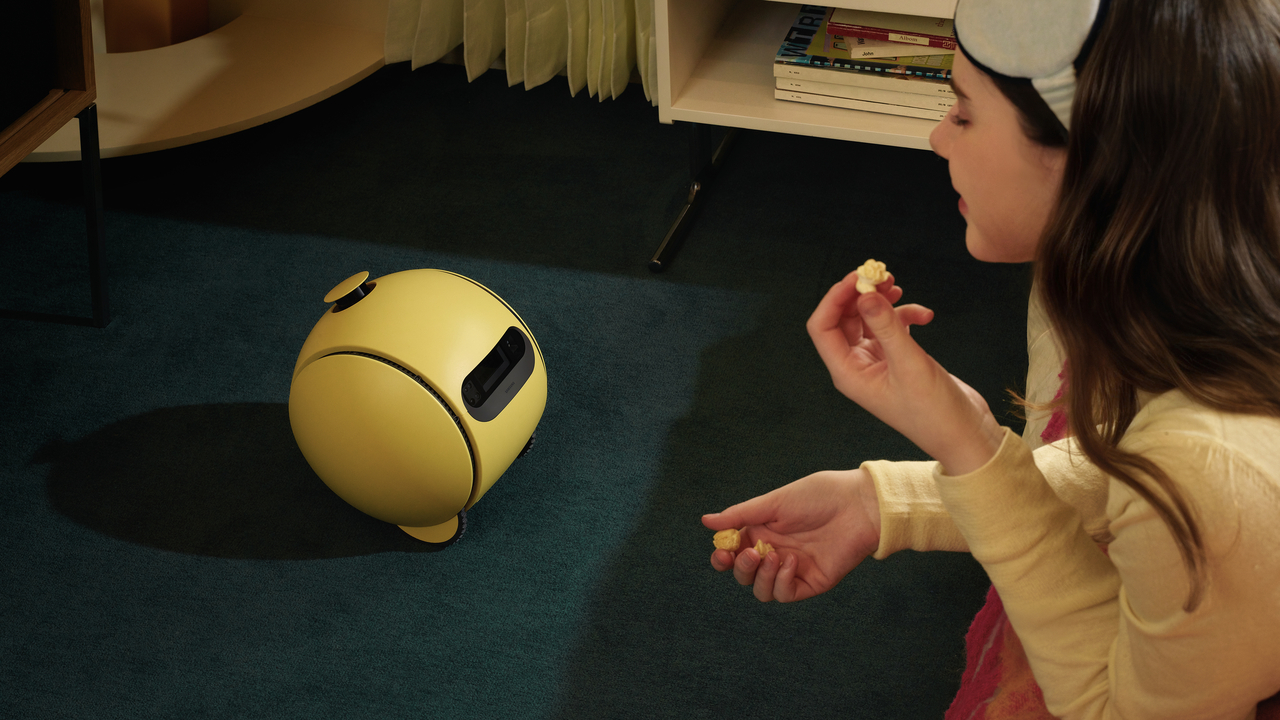 Samsung Electronics home AI companion robot Ballie (Samsung Electronics)