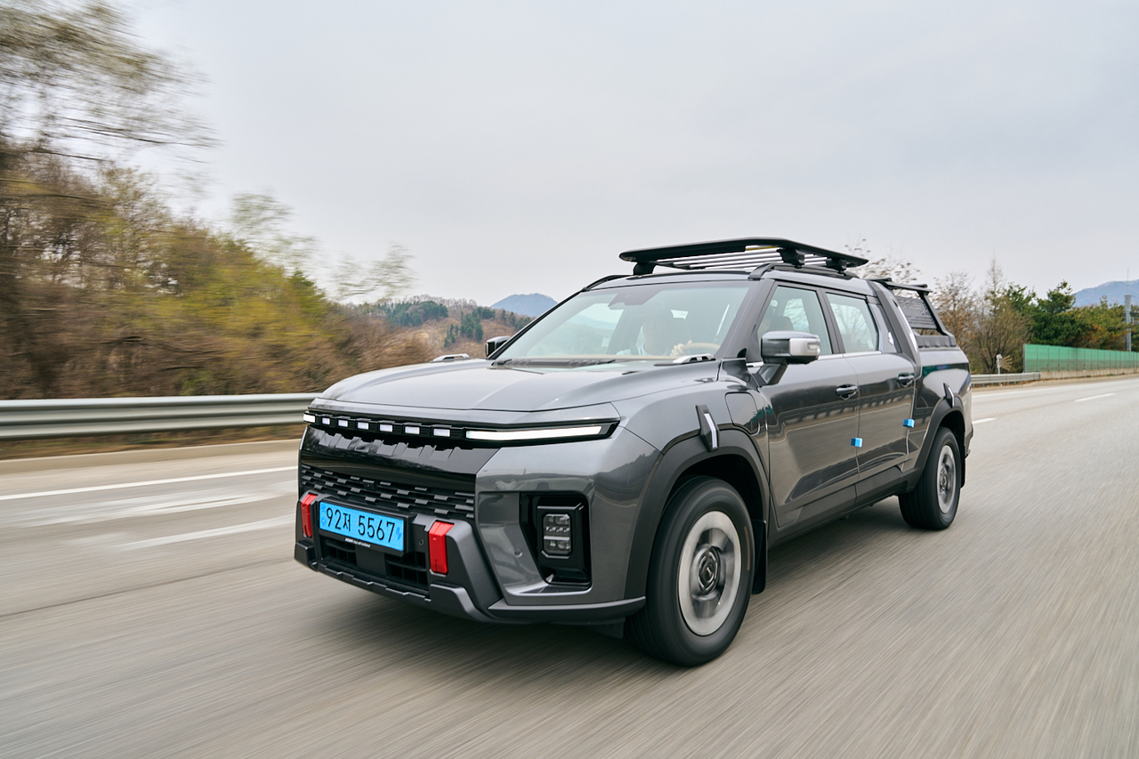 KG Mobility's Musso EV (KG Mobility)