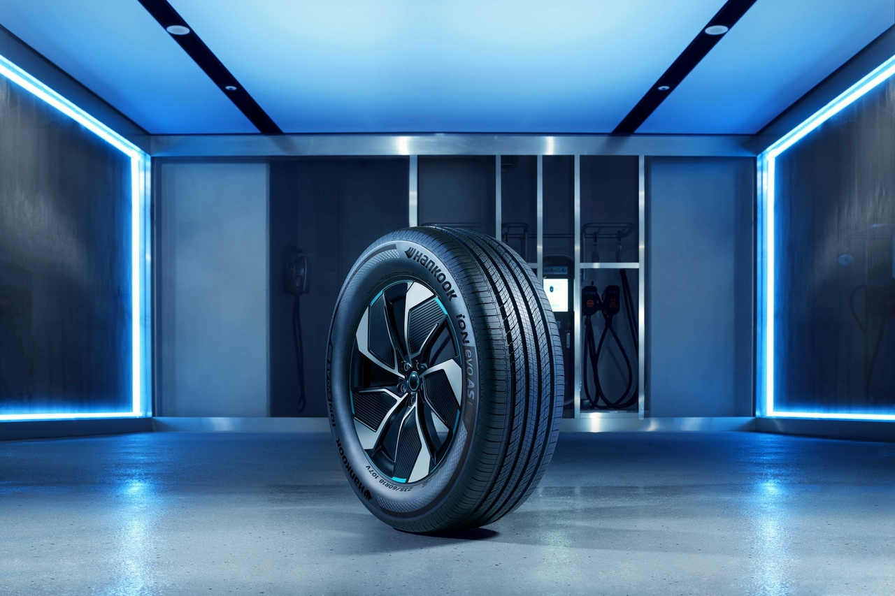 Hankook Tire & Technology's all-season electric vehicle tire, the iON evo AS SUV (Hankook Tire & Technology)