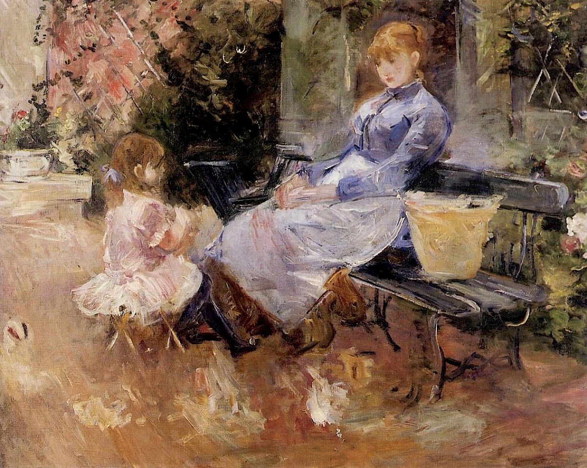 베르트 모리조, 우화, 1883, 캔버스에 유채, 65x81cm, 개인소장