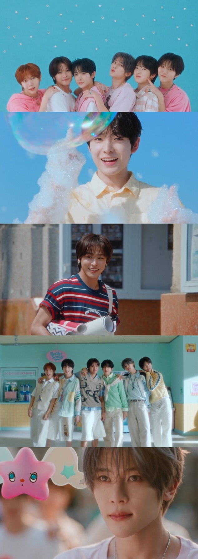 NCT WISH ‘poppop’ MV 캡처