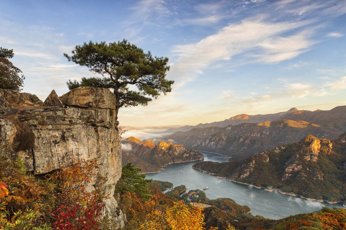Gudambong, a mountain peak in Danyang-gun, North Chungcheong Province (Danyang-gun Office)