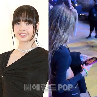 블랙핑크 리사/사진=민선유 기자, SNS 캡처