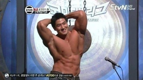 황철순 씨가 tvN의 코미디 프로그램 코미디빅리그에 출연한 모습. [방송화면 캡처]