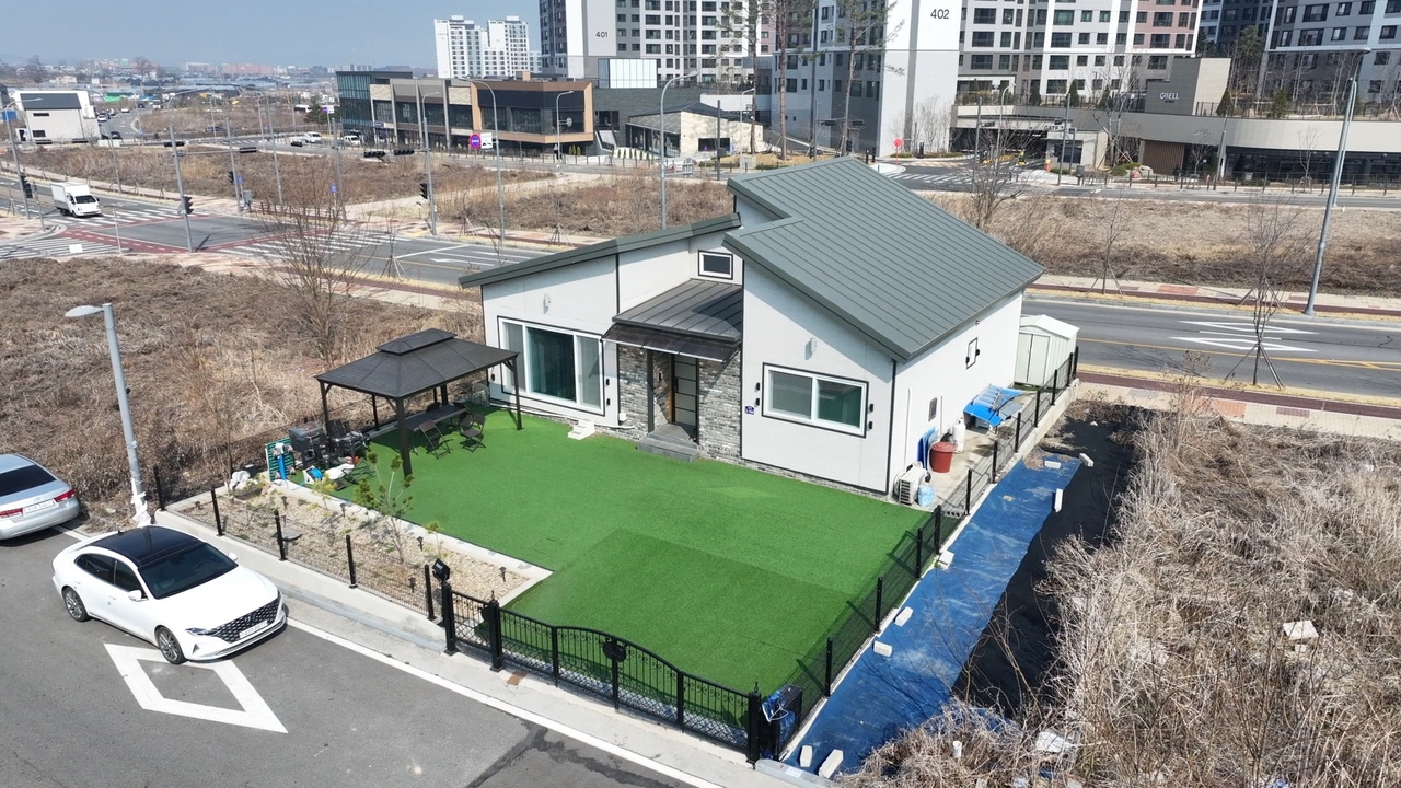 경매로 나온 경기도 파주시 동패동의 한 단독주택 모습 윤병찬 PD