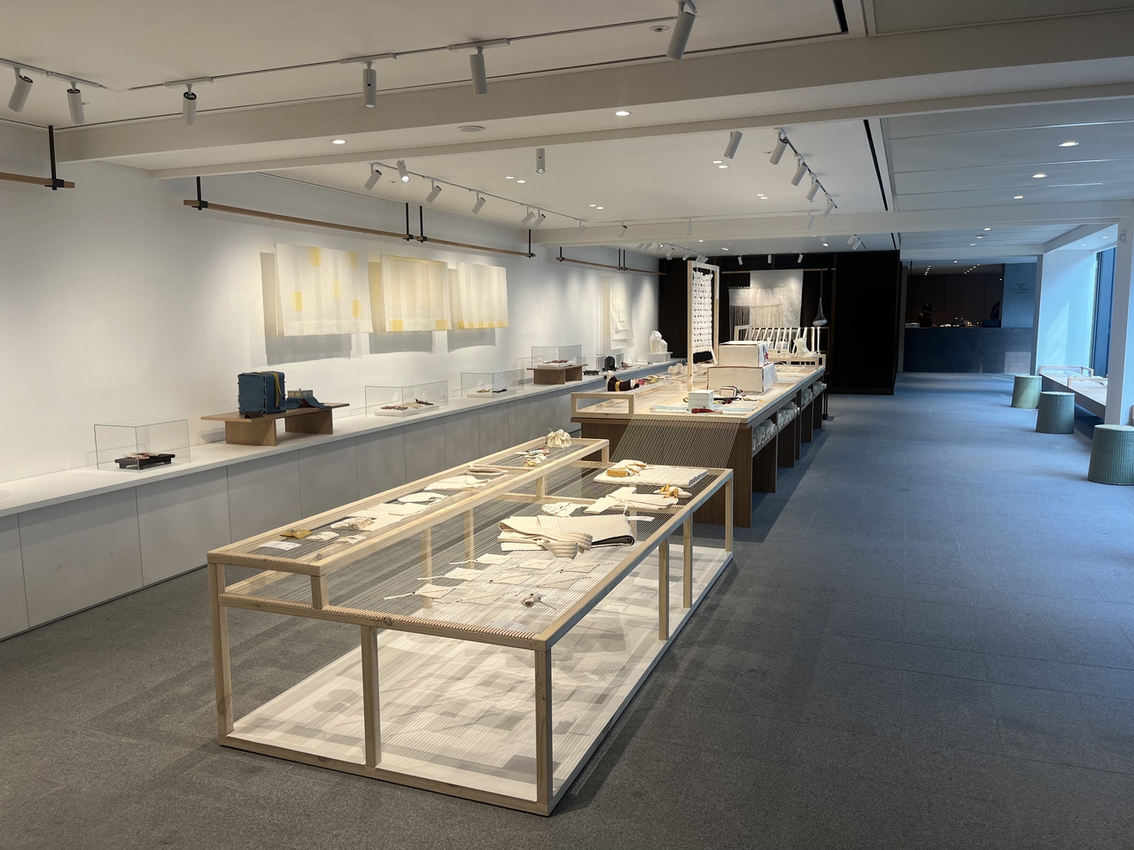 The Heritage hosts an exhibition on bojagi, the traditional Korean art of wrapping cloths. (Shinsegae Group)