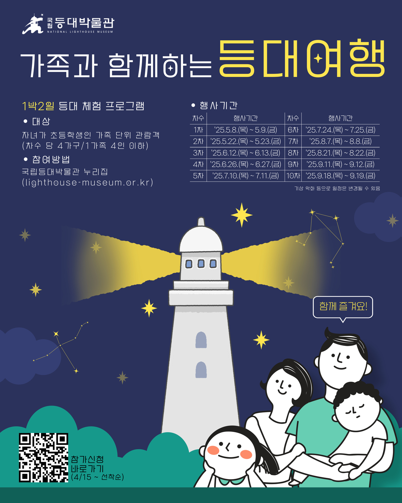 행사 포스터(등대박물관 제공)