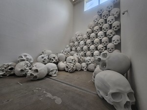 Ron Mueck's hyperrealist sculptures evoke fear, compassion