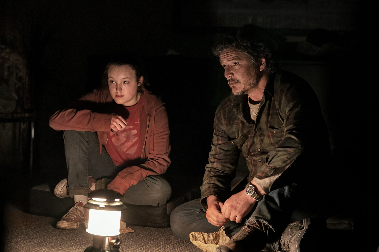 "The Last of Us," starring Bella Ramsey (left) and Pedro Pascal (HBO)