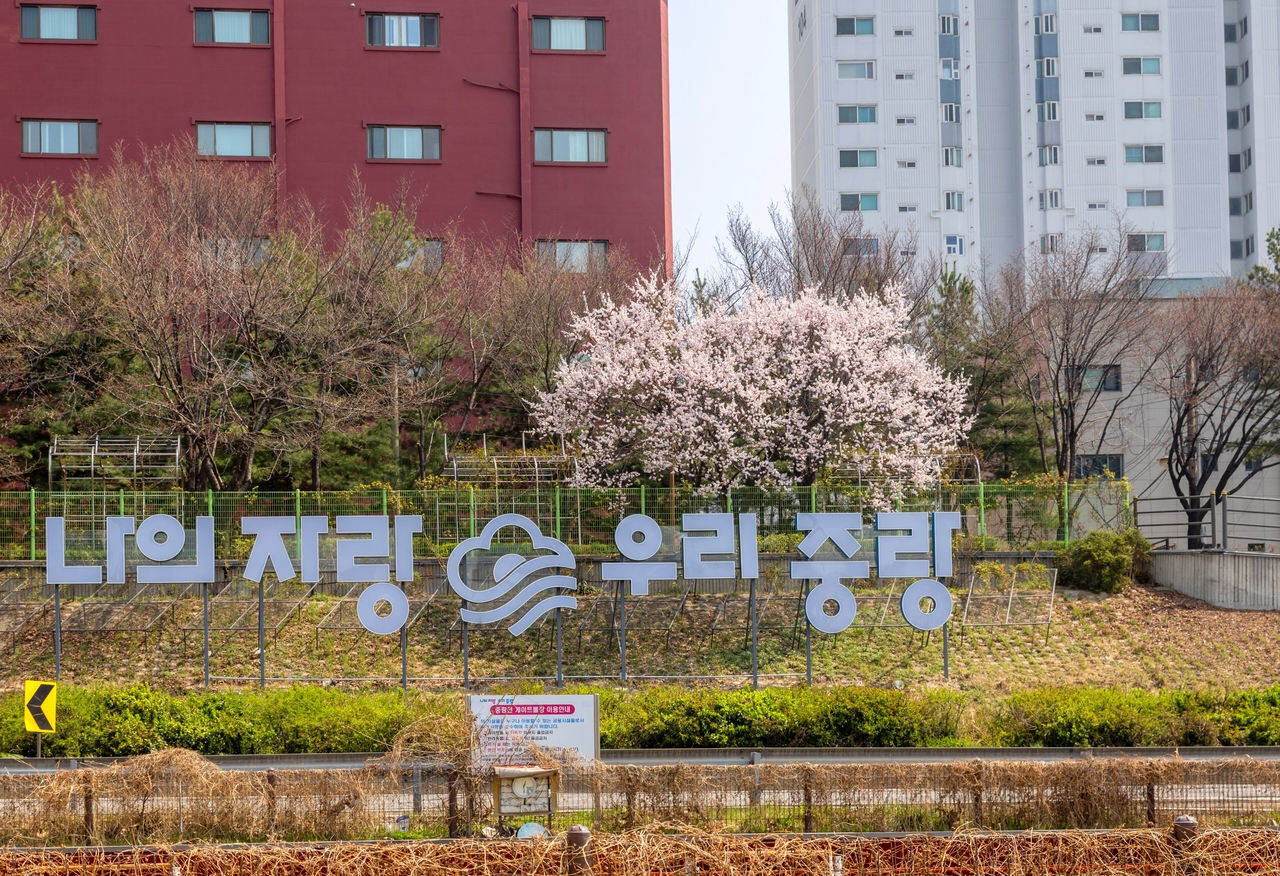 중랑천 라이딩코스