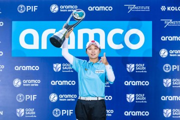 지난해 아람코 코리아 챔피언십에서 우승한 김효주