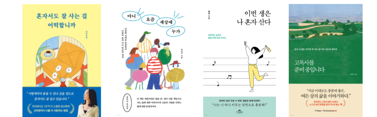 Publications on single life (Courtesy of respective publishers)
