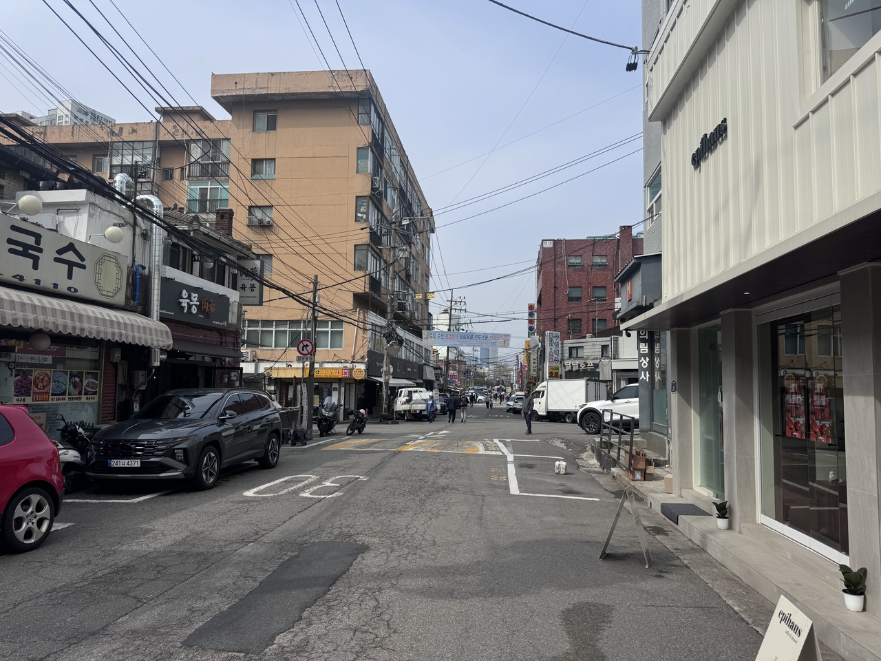 삼각지역에서 신용산역까지 이어지는 용리단길. 서영상 기자