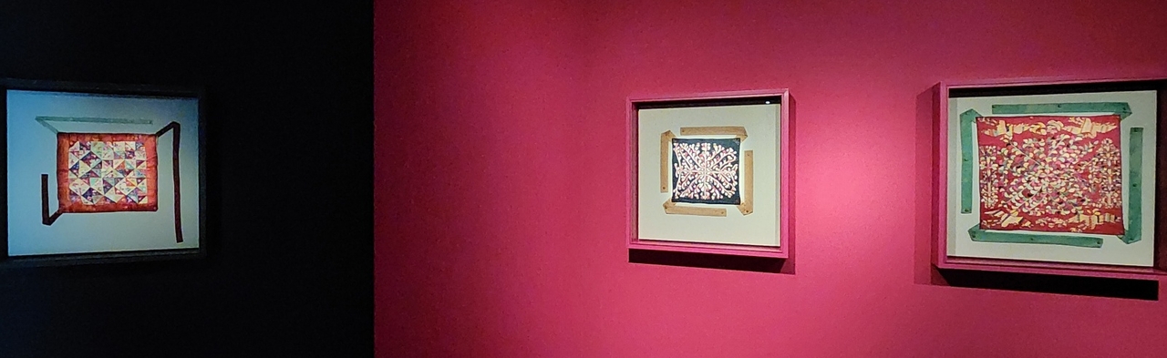 The exhibition “Bojagi, Embracing Daily Life” at the Seoul Museum of Craft Art (Choi Si-young/The Korea Herald)