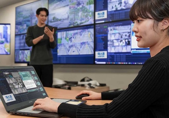 에스원이 21일 새로 출시한 지능형 CCTV의 ‘AI에이전트’. [에스원 제공]