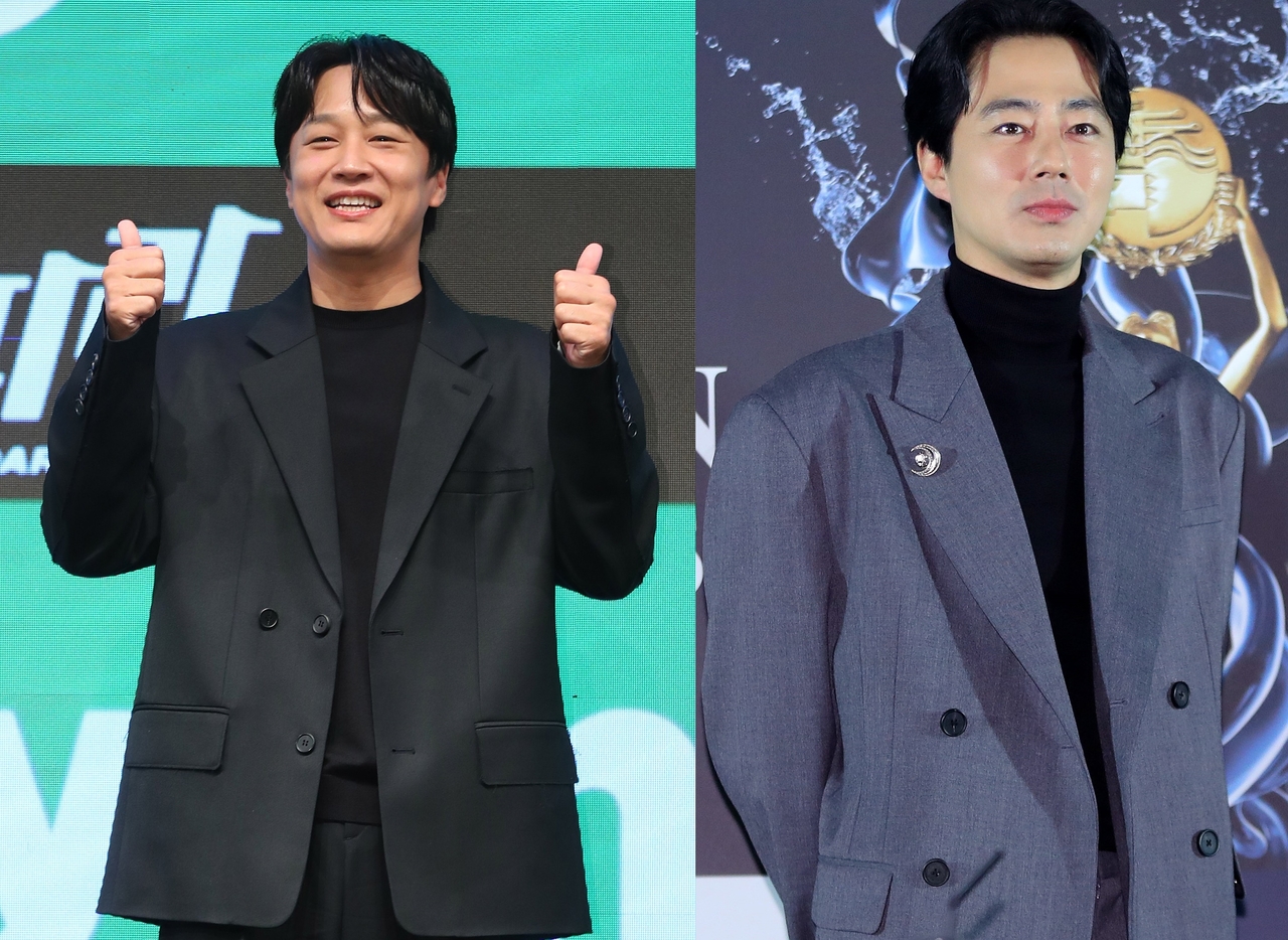 차태현(왼쪽)과 조인성 [뉴시스]