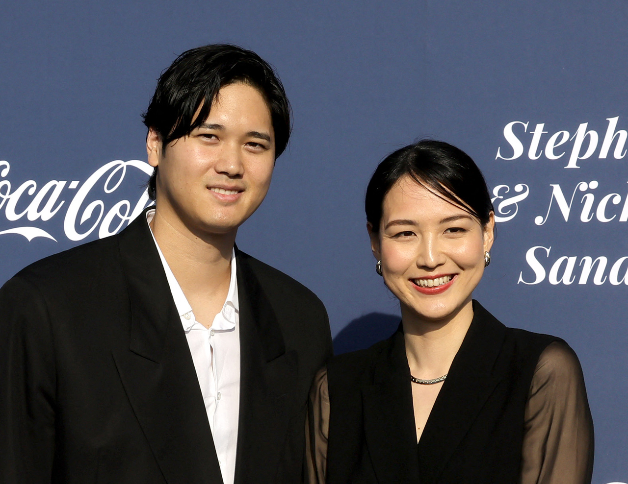 Shohei Ohtani (left) and Mamiko Tanaka    AFP-Yonhap