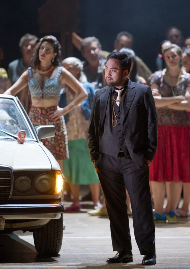 Baritone Park Jusung portrays Dancaire in Bizet's "Carmen." (The Vienne State Opera)