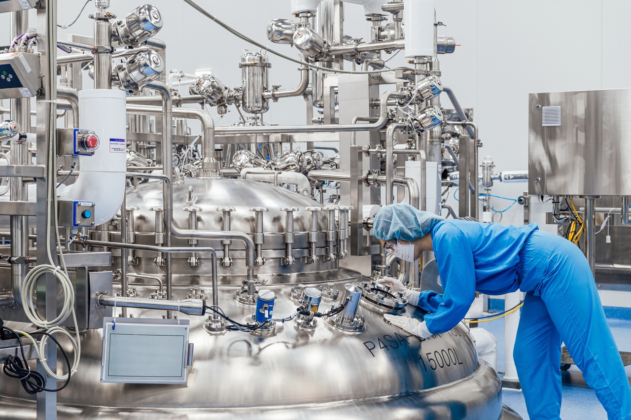 Samsung Biologics' production plant in Songdo, Incheon (Samsung Biologics)