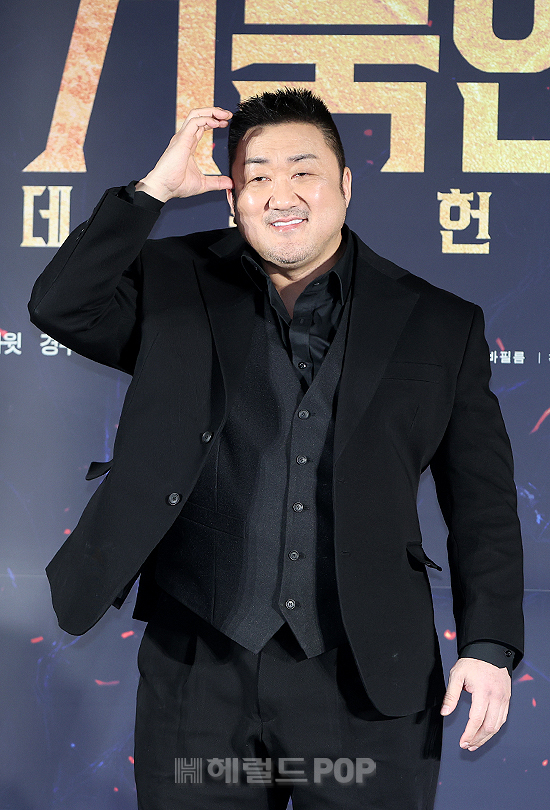 배우 마동석/사진=민선유 기자