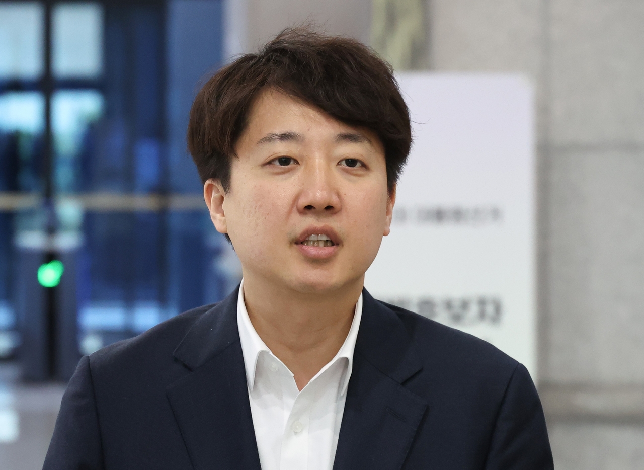 이준석 개혁신당 대선후보. [연합]