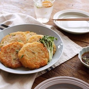 46. Gamjajeon (Potato pancake)