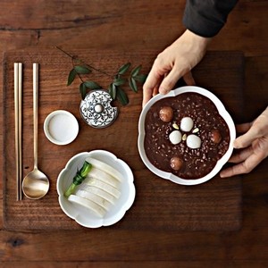 36. Patjuk (rice and red bean porridge)
