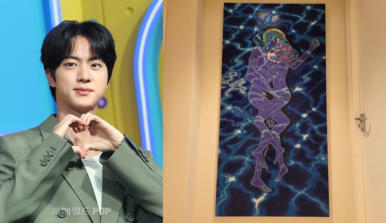 방탄소년단 진/사진=민선유 기자, 진 SNS
