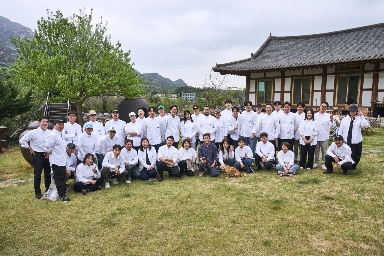 난로 아카데미 3기 ‘한국의 발효’ 파이널 프로그램 단체 촬영 모습[난로학원 제공]