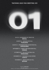 Taeyang to host 1st solo fan meetup tour