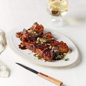 Braised pork ribs