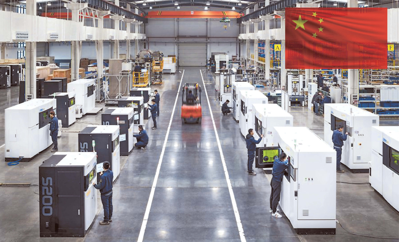 From 2015 to 2022, China’s AM sector grew at a rate of about 30 percent, with industry analyst AM Research projecting that the country will achieve $8 billion in revenues from 3D printer sales alone by 2032.One of the major reasons for the rapid growth of Chinese 3D printing is the immense government support advanced manufacturing has had in the country.China allows companies to deduct 200% of their research and development (R&D) expenses from taxes, while, in the U.S., the 2017 “Tax Cut” bill cut the deductible portion of R&D expenses for U.S. companies from 100% to just 10%, significantly discouraging investment in R&D. BLT’s large format metal 3D printing facility. [BLT]