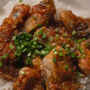 Oyster butter rice bowl