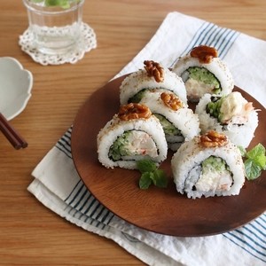 Walnut cream cheese gimbap