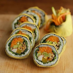 Egg gimbap recipe